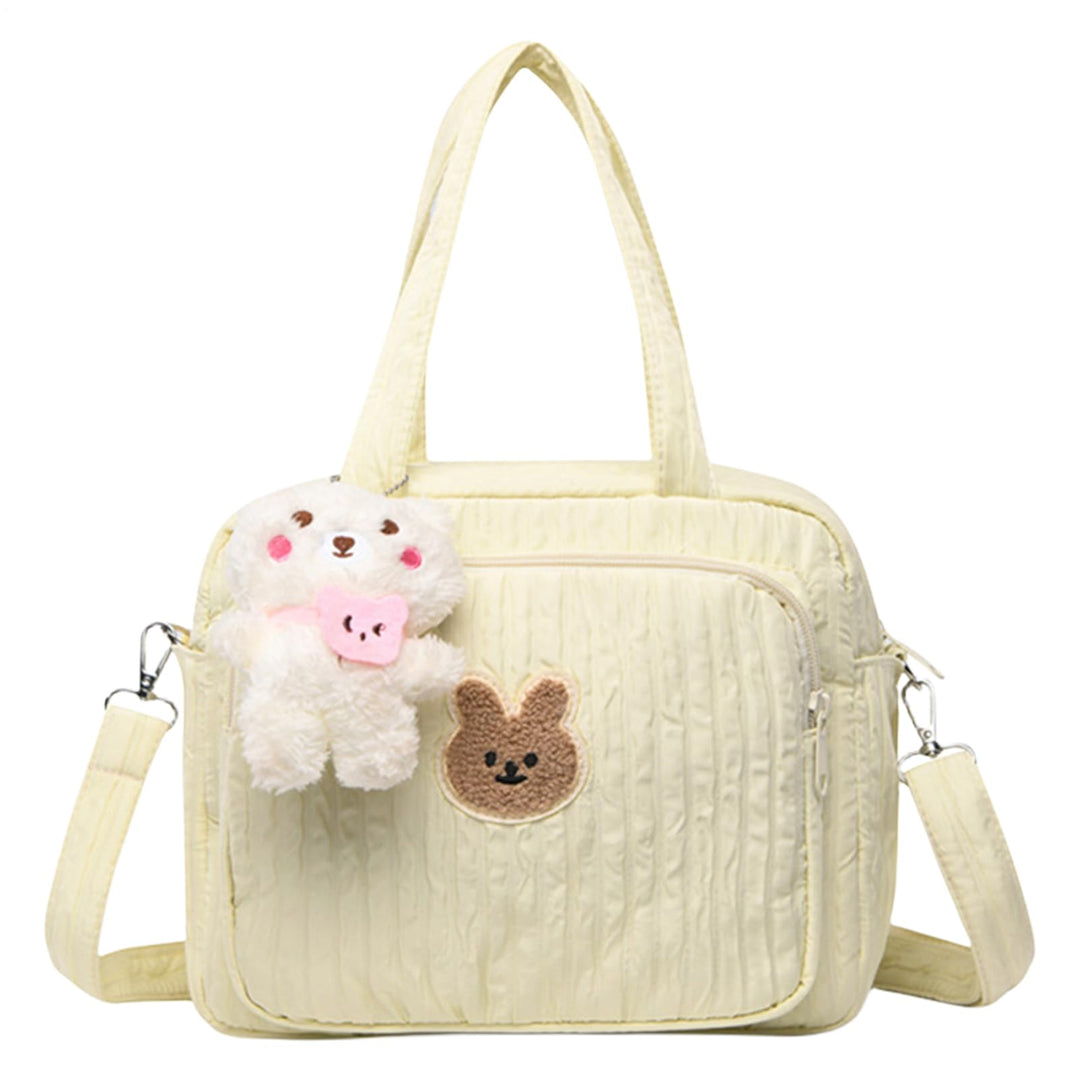 Wickeltasche mit mehreren Taschen für Babys, Reisetasche, Tasche aus Baumwolle, grosse Kapazität, mu