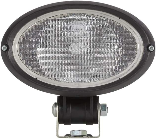 HELLA - Halogen-Arbeitsscheinwerfer - Oval 100 - 12V - Anbau/geschraubt - stehend/schwenkbarer Monta