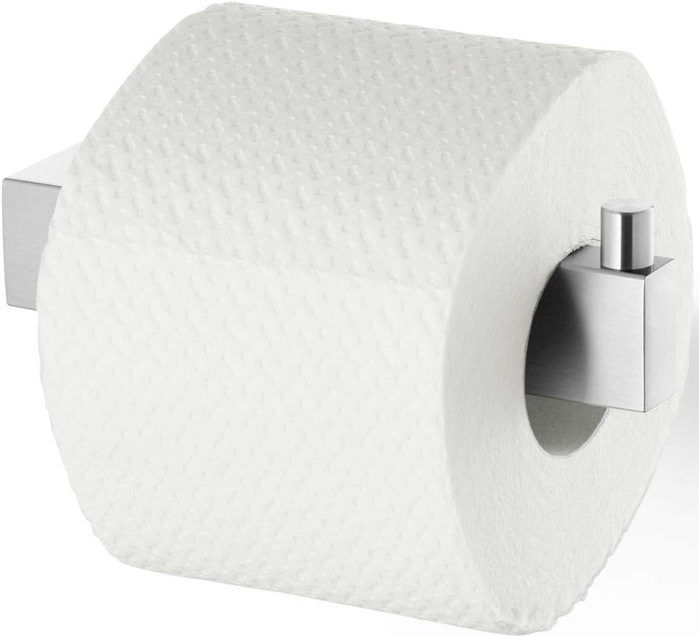 ZACK 40374 "LINEA" Toilettenpapierhalter, Edelstahl matt,1.57 by 5.71 by 3.15" Ceramic, Ceramic