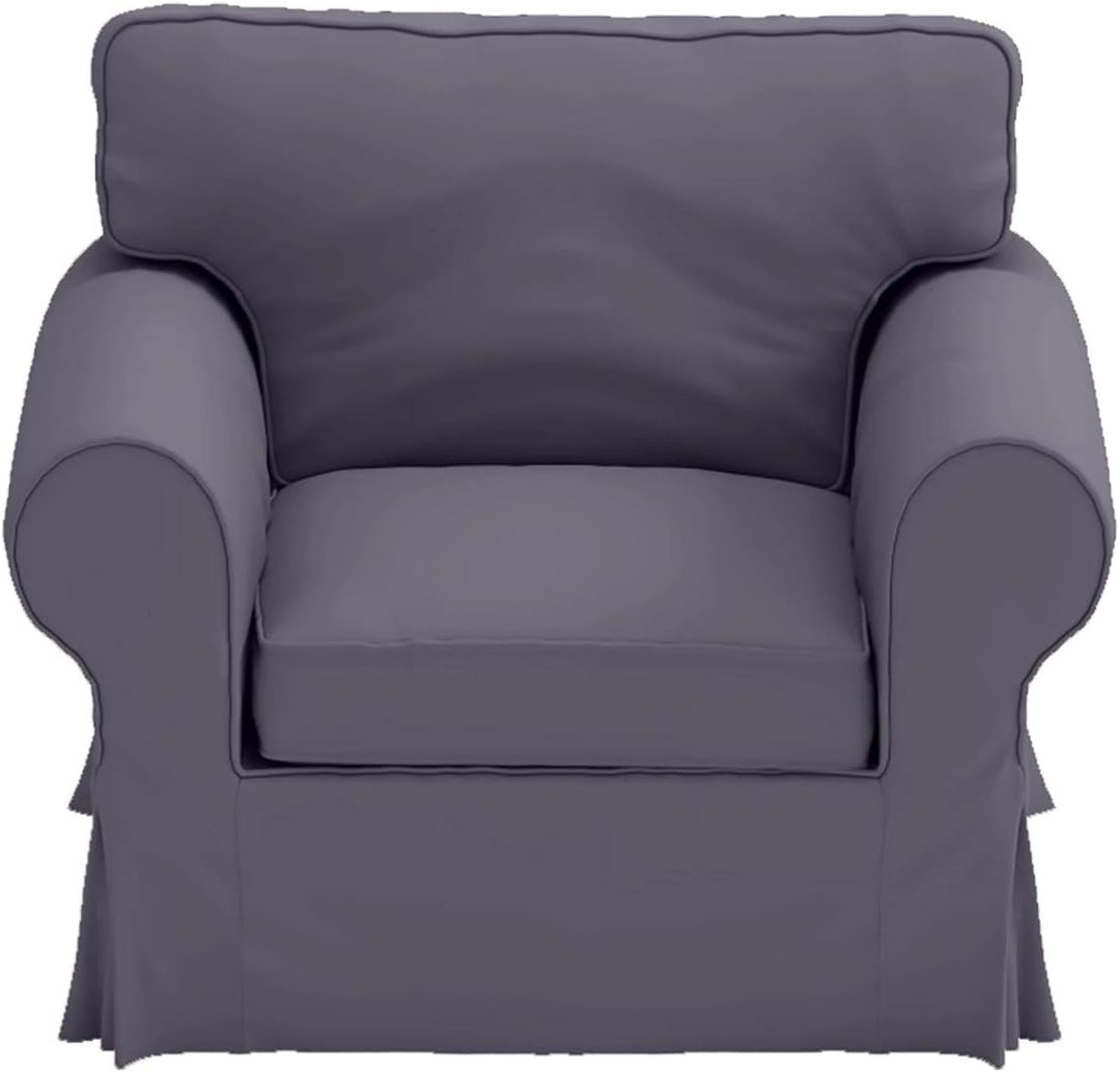 HomeTown Market Strapazierfähiger Sofabezug Ersatz kompatibel für IKEA Ektorp Sofa Cover. Slipcover