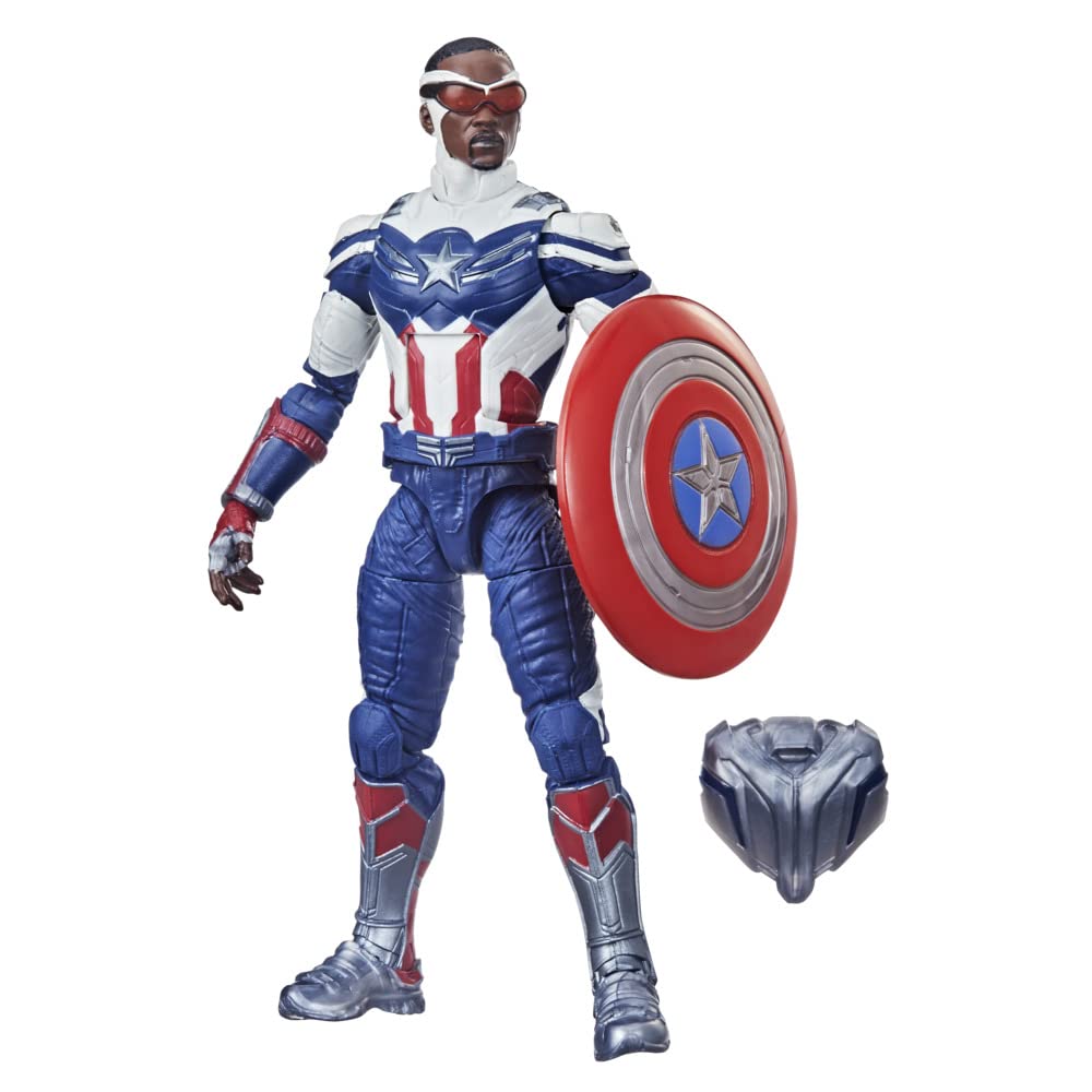 Hasbro Marvel Legends Series Avengers 15 cm grosse Captain America Action-Figur, Premium Design und
