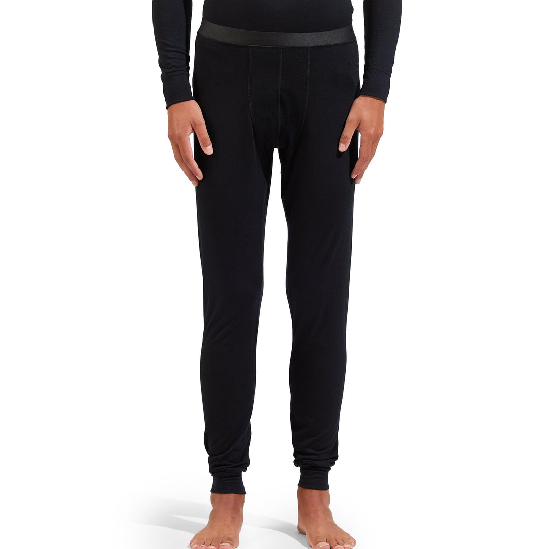 Odlo Herren Merino 200_111802 Hose Schwarz XL, Schwarz XL