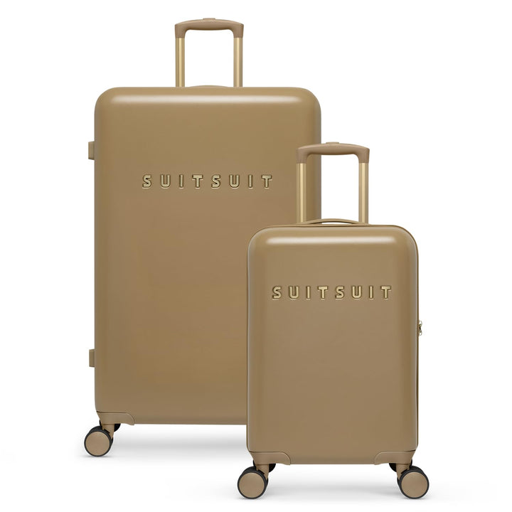 SUITSUIT Kofferset 2 teilig - Handgepäck Koffer - Reisekoffer Gross - Koffer Leicht - Hartschalenkof