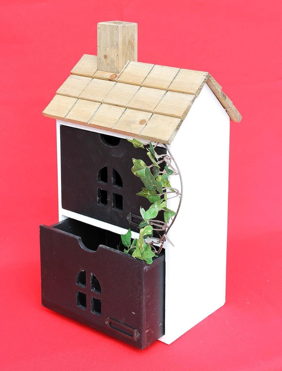 DanDiBo Schreibtisch Organizer Holz Aufbewahrungsbox 14B407 Minikommode mit Schubladen Schubladenbox