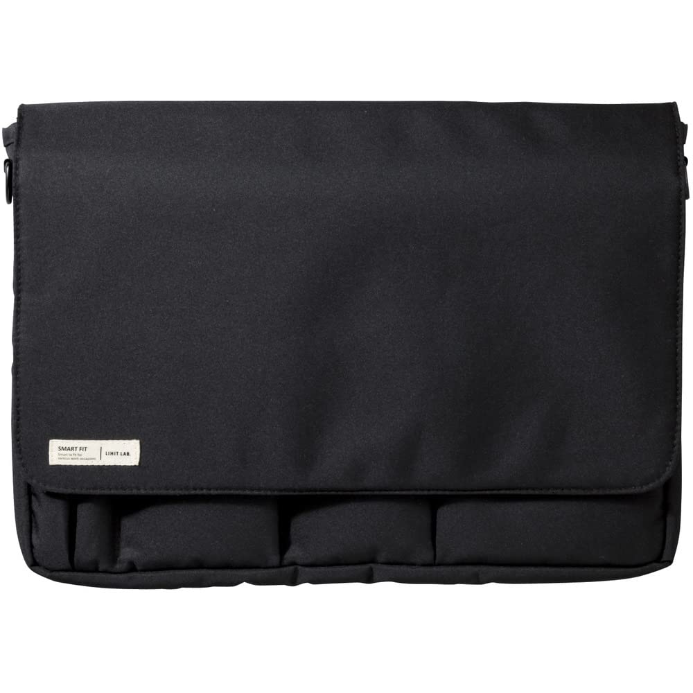 Lihit Lab A7577-24 Laptoptasche, 24,6 x 33,4 cm, Schwarz 9.4" x 13.4" Schwarz, 9.4" x 13.4" Schwarz