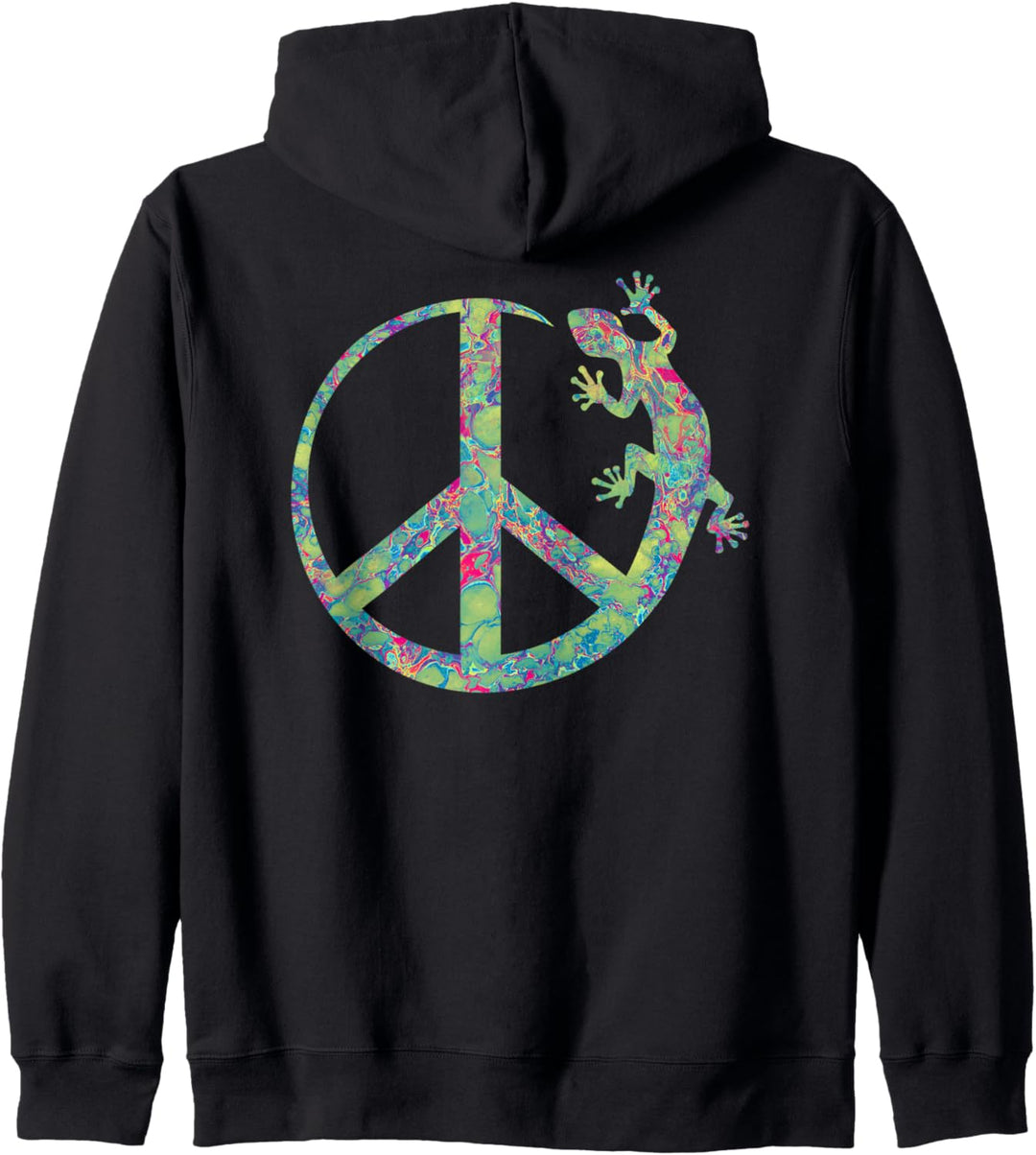 Symbol - Loving Peace Gecko 3 - Fan Fun Kapuzenjacke