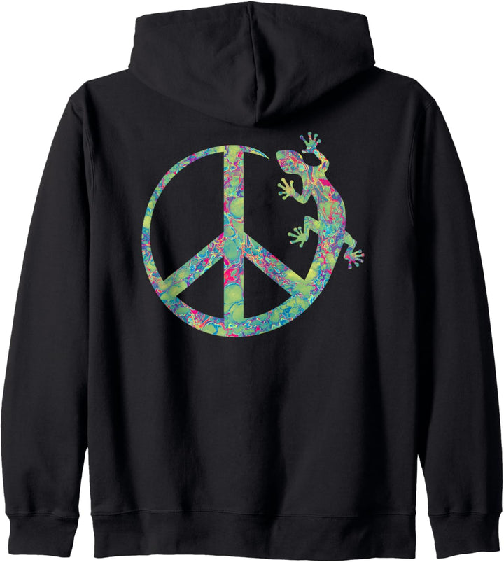 Symbol - Loving Peace Gecko 3 - Fan Fun Kapuzenjacke