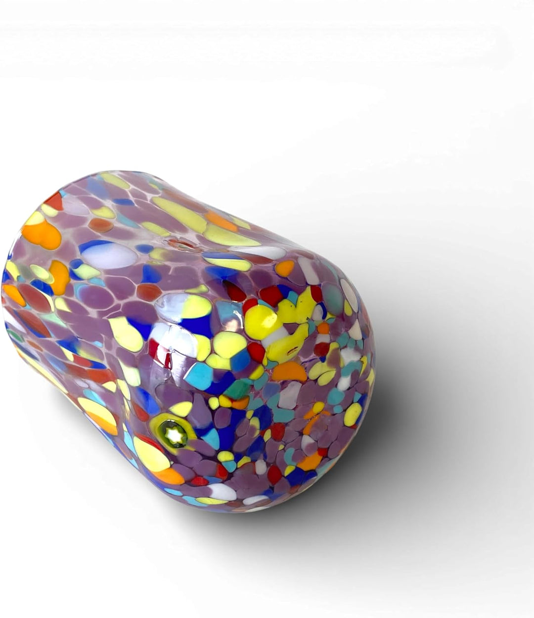 MAZZEGA ART &amp; DESIGN - klassische zylindrische Gläser aus mundgeblasenem Glas, handgearbeitet, mit M