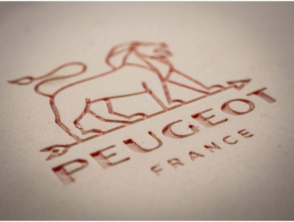 Peugeot Appolia Rechteckige Auflaufform mit Griffen, Keramik, Ecru / Weiss, 7,2x32x21,7 cm, Fassungs