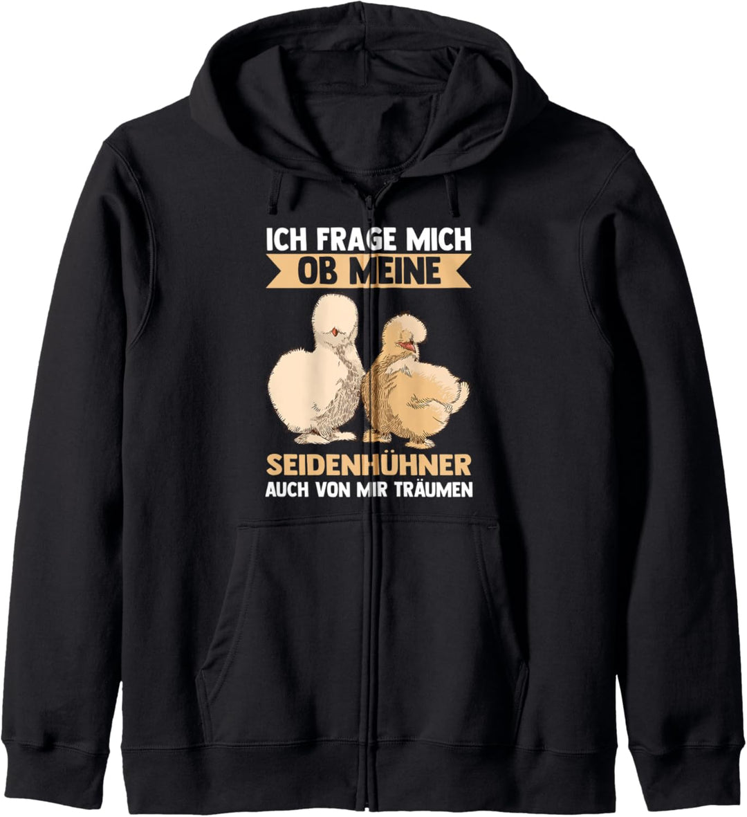 Seidenhuhn Kapuzenjacke
