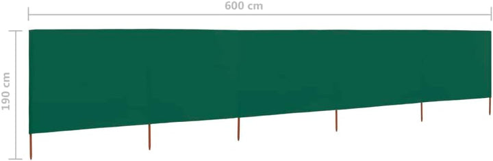 Windschutzgewebe,Windschutz Sichtschutz Balkon,Sichtschutzzaun Grün,600 x 160 cm 600 x 160 cm Grün,