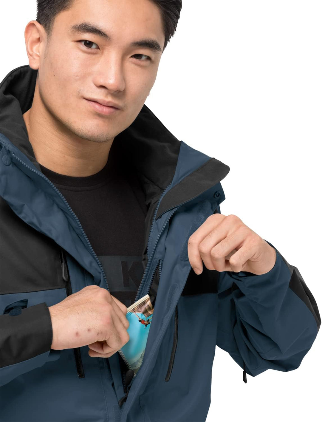 Jack Wolfskin Herren Jasper Flex Men Wetterschutzjacke S thunder blue, S thunder blue