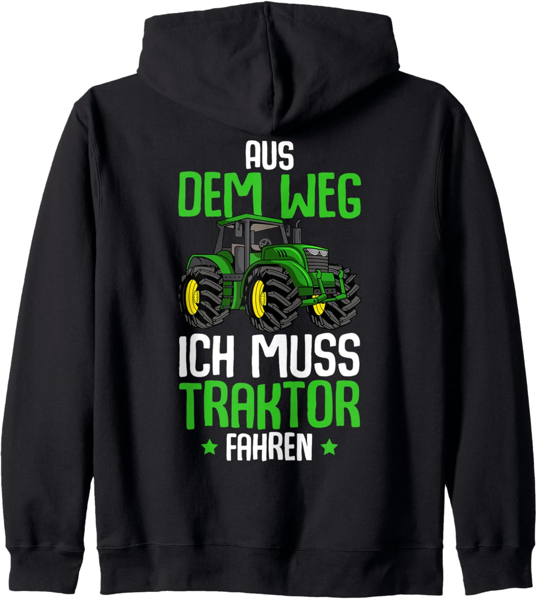 Aus Dem Weg Ich Muss Traktor Fahren Trecker Junge Kinder Kapuzenjacke