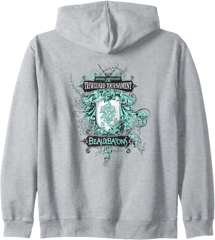 Harry Potter Beauxbatons Crest Kapuzenjacke
