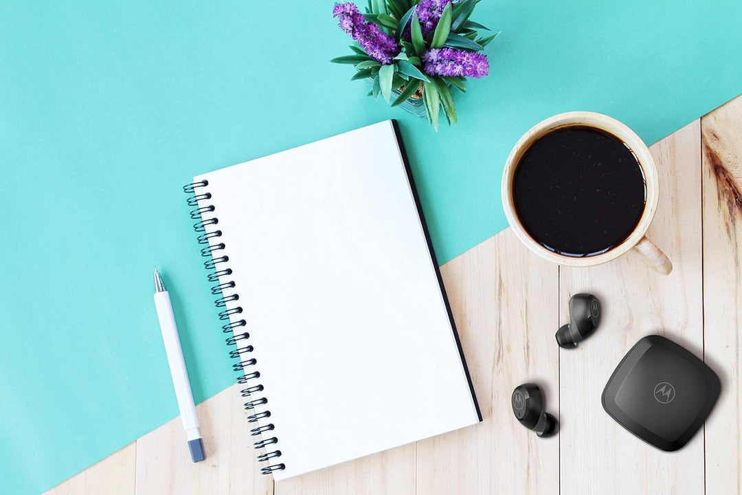 Motorola Lifestyle Vervebuds 100 - Bluetooth In-Ear Kopfhörer (kabellos) - 14 Std - IPX5 Waterproof