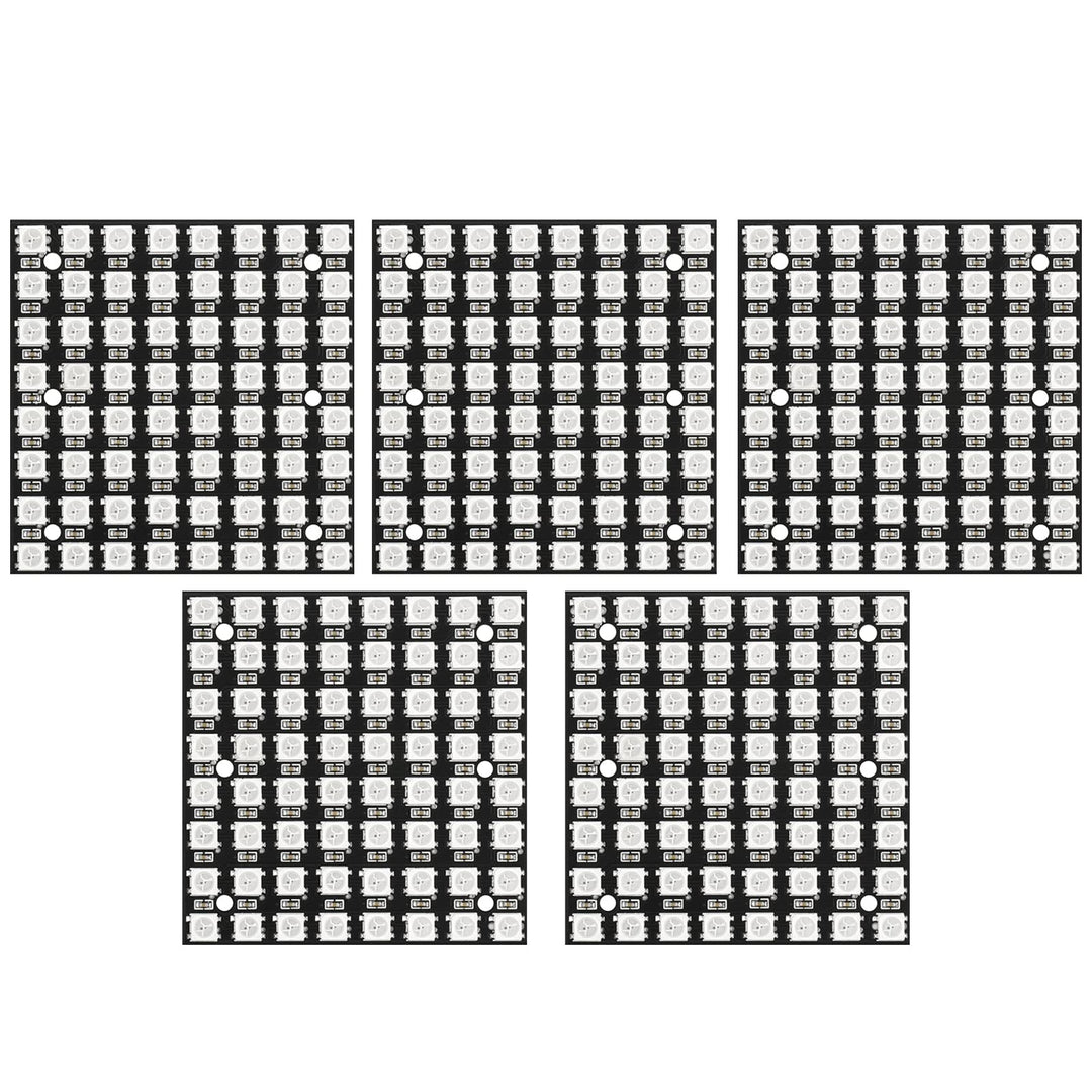 AZDelivery 5 x U 64 LED Matrix Panel CJMCU-8x8 Modul kompatibel mit Arduino und Raspberry Pi inklusi