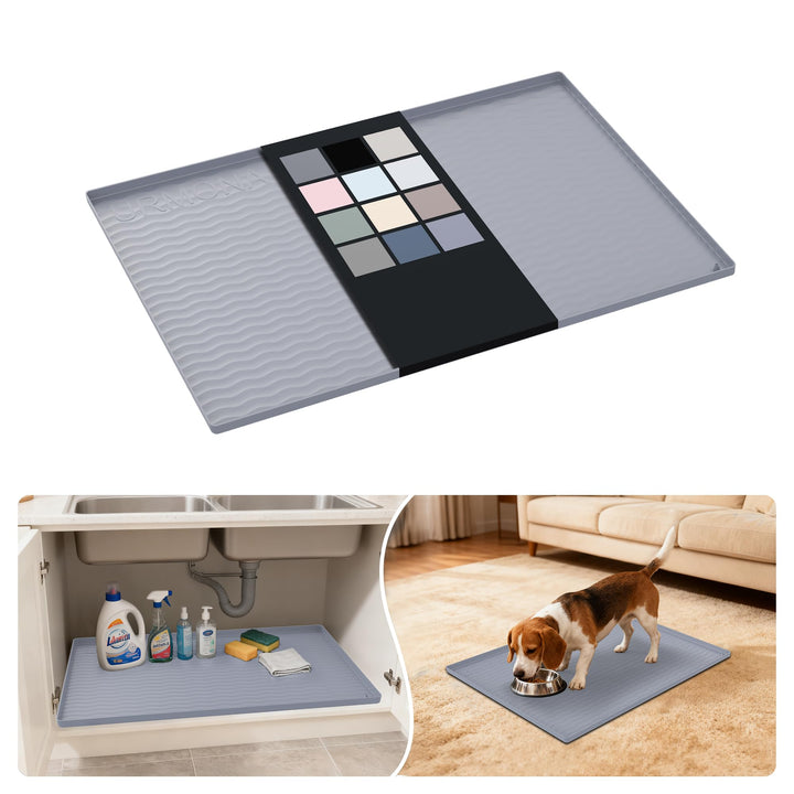 URMONA 55 B x 71 L cm Küchenschrank Silikon Unterlage, Küche Aufbewahrung & Organisation, Regalschut