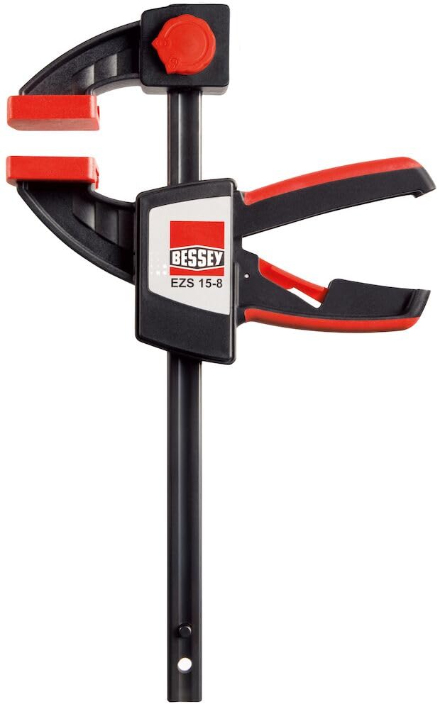 BESSEY Einhandzwinge EZS30-8, Spannweite 300 mm Ausladung 80 mm, Gewicht 0,83 Kg 300/80, 300/80