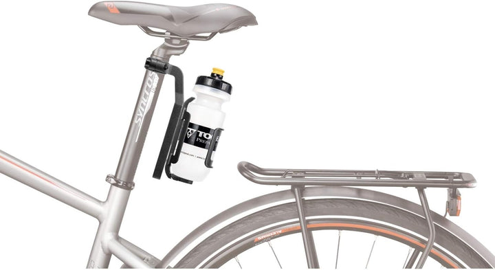 Topeak EP Mount Hinterer Flaschenhalter, für Erwachsene Unisex, Schwarz, 13