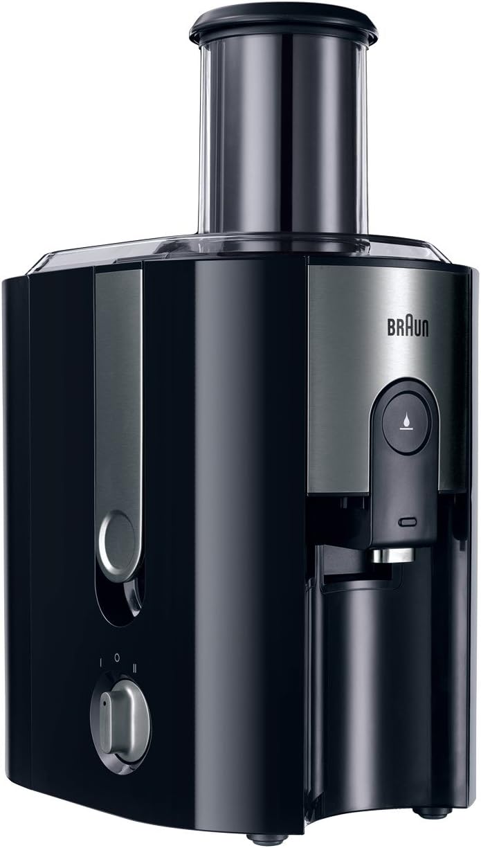 Braun Household Multiquick 5 Entsafter J500 900 Watt Single Schwarz, 900 Watt Single Schwarz