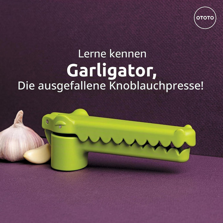 OTOTO Knoblauchpresse Knoblauchpresse Knoblauchpresse Werkzeug Lustige Geschenke Alligator Knoblauch