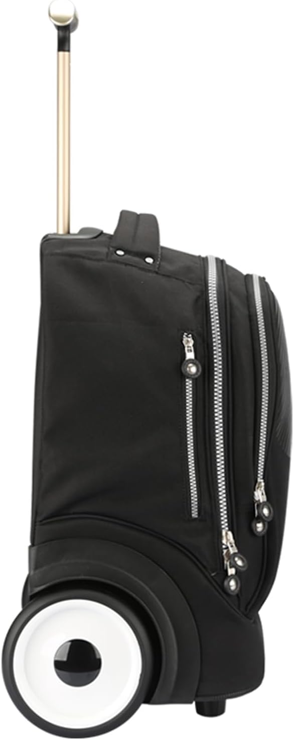 UNIKER Laptoptasche mit Rollen für 15,6 Zoll Laptops, Krankenschwestertasche auf Rädern, T5 (T5 - Fi