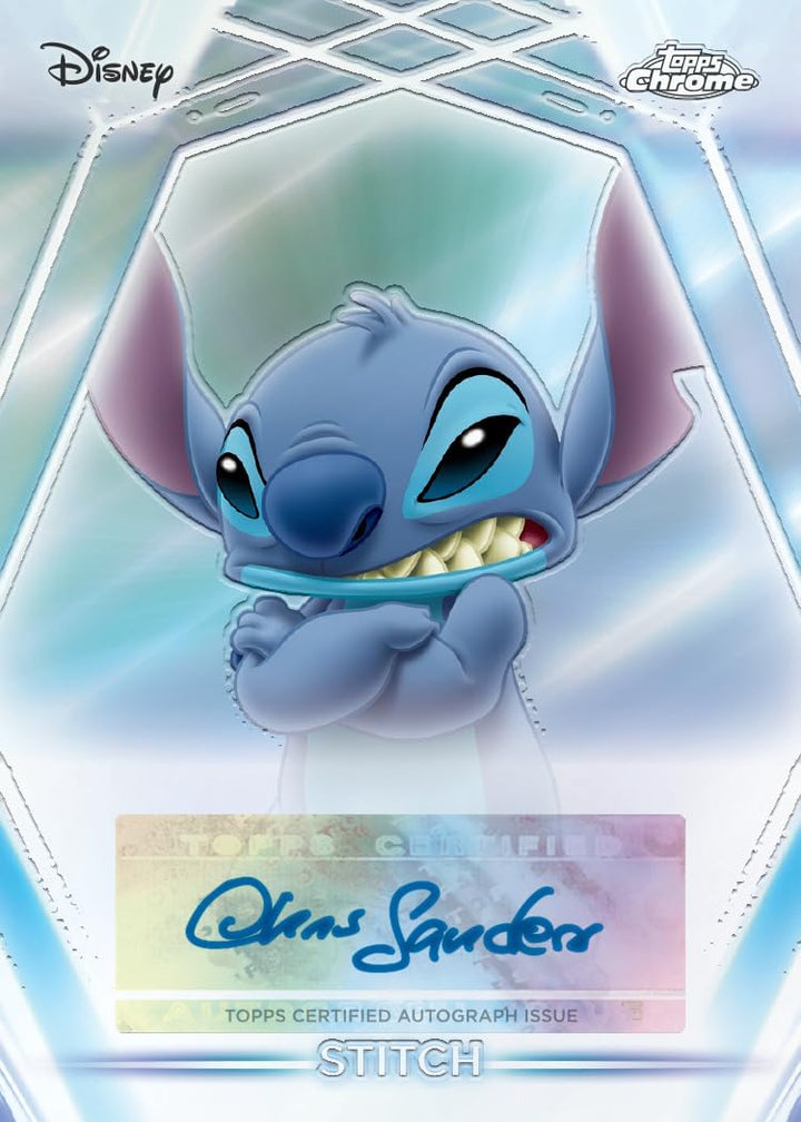 2026 Topps Disney-Neon-Vorteilsbox enthält 35 Karten mit zwei parallelen Basiskarten mit Diamant-Par