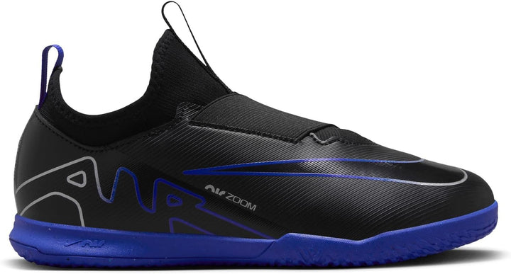 Nike Unisex Kinder Jr Zoom Vapor 15 Academy Ic Fussballschuh 27.5 EU Black Chrome Hyper Royal, 27.5