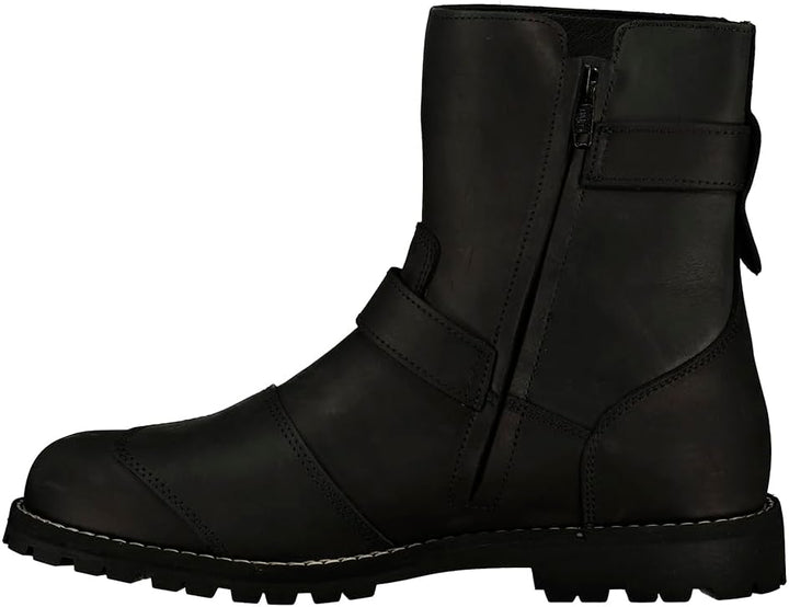 STYLMARTIN Legend Mid WP Motorradstiefel 45 EU Schwarz, 45 EU Schwarz