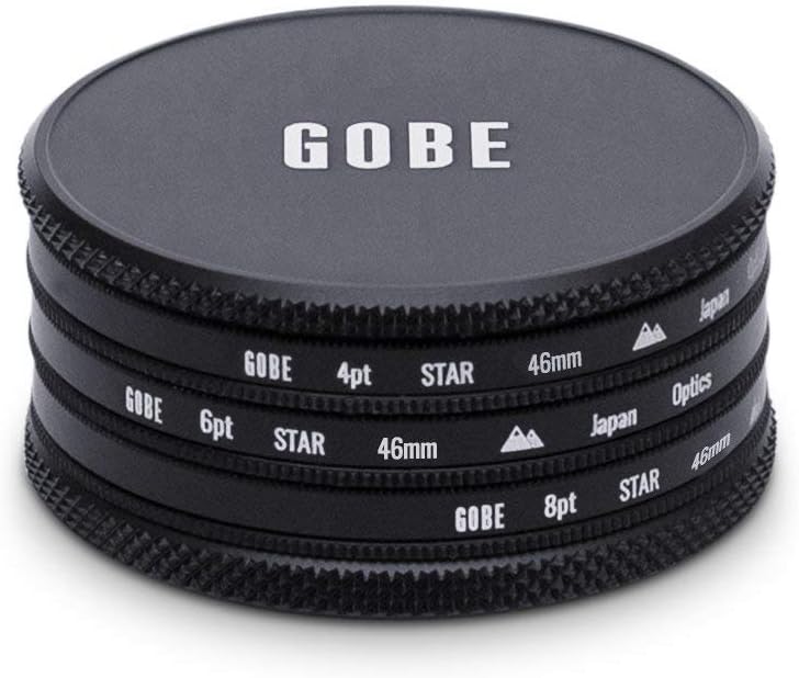Gobe 46 mm Star Filter Kit: 4 Punkte, 6 Punkte, 8 Punkte (2Peak) 46mm, 46mm