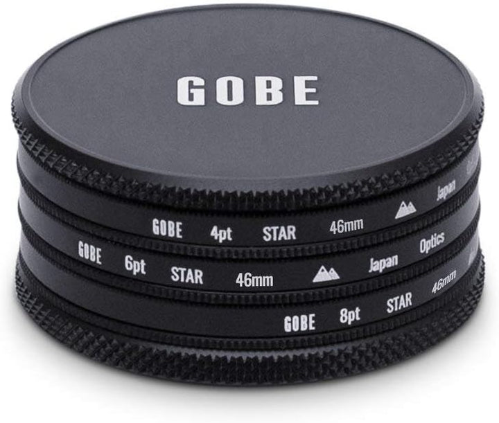 Gobe 46 mm Star Filter Kit: 4 Punkte, 6 Punkte, 8 Punkte (2Peak) 46mm, 46mm