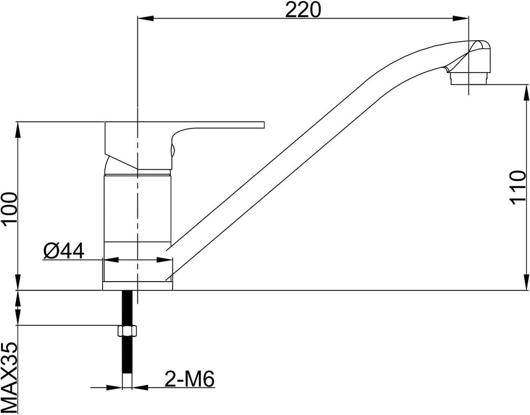 VBChome Einbauspüle mit Armatur 58x48 Satinstruktur Rechts Edelstahl Küchenspüle Spüle Ablagefläche