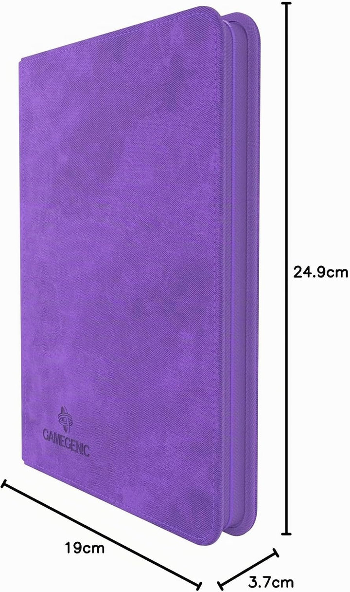 Gamegenic, Zip-Up Album 8-Pocket Purple Purpur, Purpur