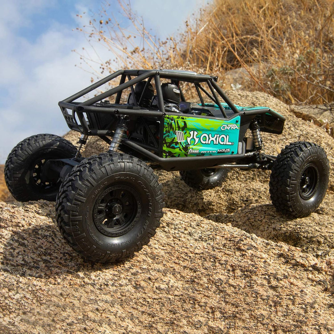 Axial 1/10 Capra 1.9 Unlimited 4WD Trail Buggy gebürstet RTR, Grün, AXI03000BT2