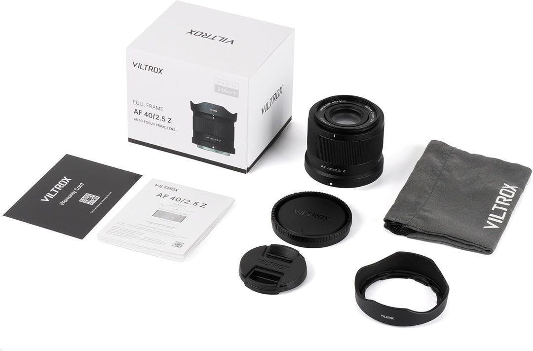 VILTROX AF 40mm F2.5 Z-Mount Vollformat Objektiv, Autofokus Festbrennweite für Nikon Z Mount Kameras