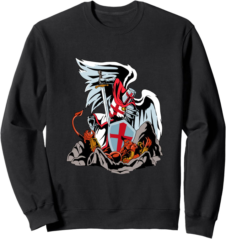Krieger der Christus-Templer Sweatshirt