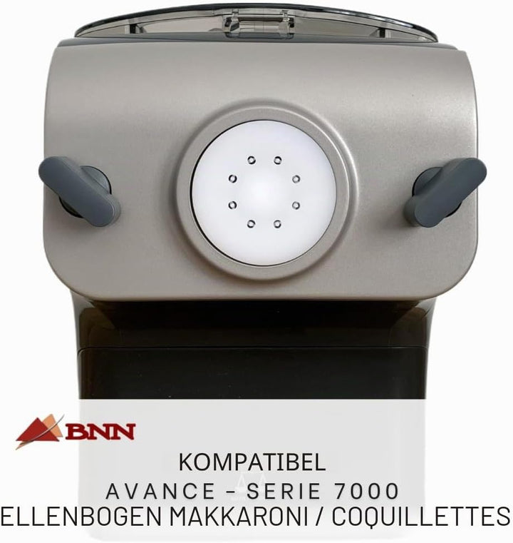 BNN - Avance/Serie 7000 - Coquillette française (Hörnchen) ASCQFR04 - Pasta disc kompatibel mit Phil