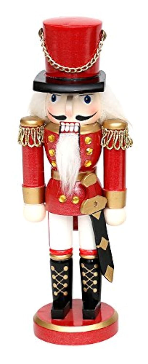 Dekohelden24 Nussknacker Soldat in rot klassisch, ca. 20 cm