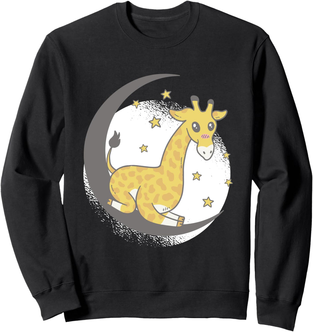Giraffe Mond Sweatshirt