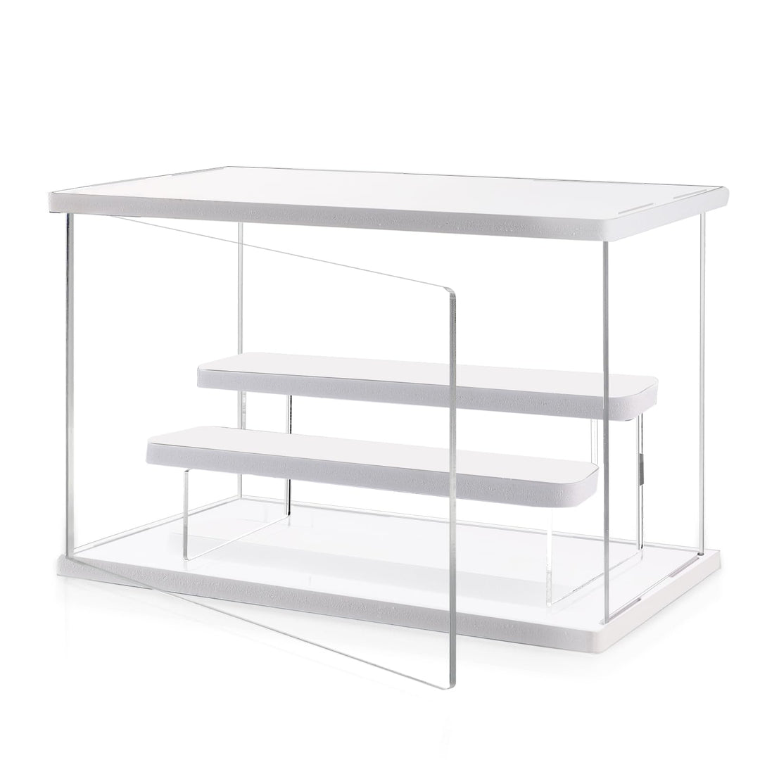 SWAWIS Acryl Vitrine Schaukasten Vitrine Transparent Display Case Vitrine Schaukasten Acryl Vitrine