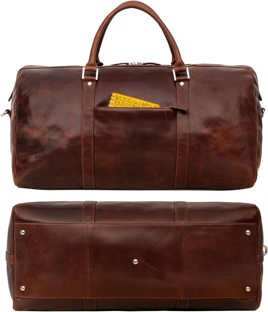 STILORD 'Herkules' Premium Reisetasche für Herren und Damen aus echtem hochwertigem Leder - EIN echt