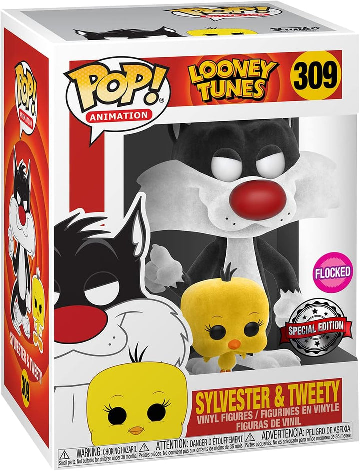 LOONEY TUNES Sylvester & Tweety - POP! & Tee Männer Funko Pop! Standard S S Standard, S Standard