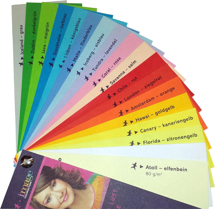 Tonkarton - Tonpapier - Tonzeichenpapier - 100 Blatt DIN A3-160g/m² Farbe: Florida-zitronengelb, Flo
