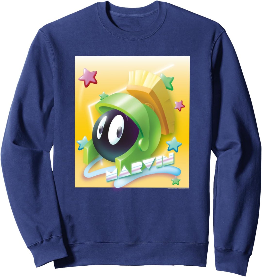 Looney Tunes Marvin the Martian Stars Sweatshirt
