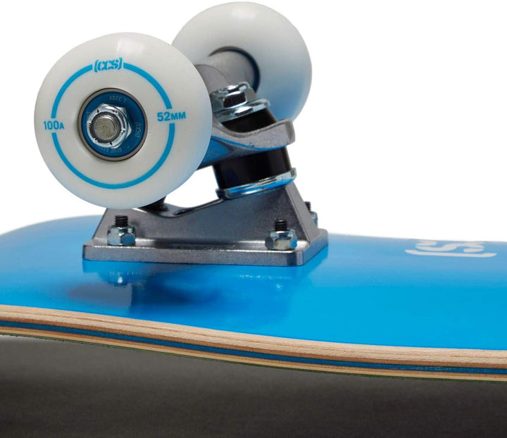 [CCS] Komplettes Skateboard – Ahornholz – Profi-Qualität – komplett montiert mit Skate-Werkzeug und