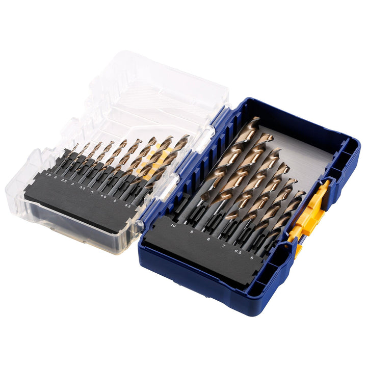 IRWIN IW3031503 Serie Turbomax HSS, 15 Stück, 1,5-10,0 mm