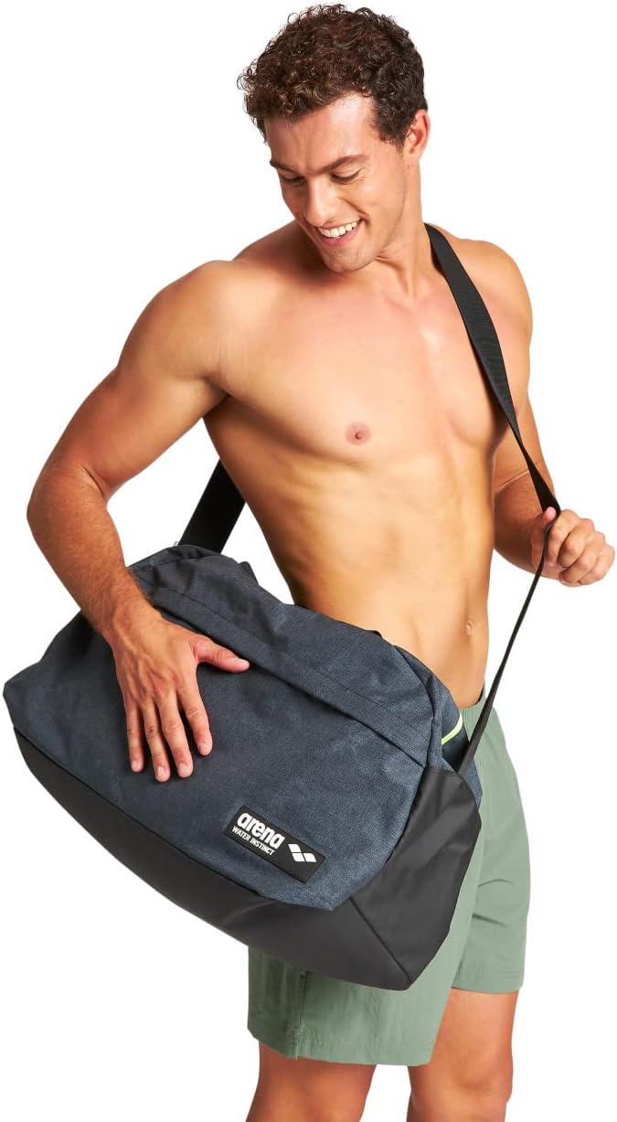 Arena Unisex – Erwachsene Sporttasche Duffle Team 40l Grau (Grey Melange), Grau (Grey Melange)