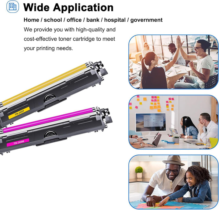 Toner Bank TN241 TN245 Kompatibel für Brother MFC 9332CDW DCP 9022CDW MFC 9142 CDN MFC-9332CDW DCP-9