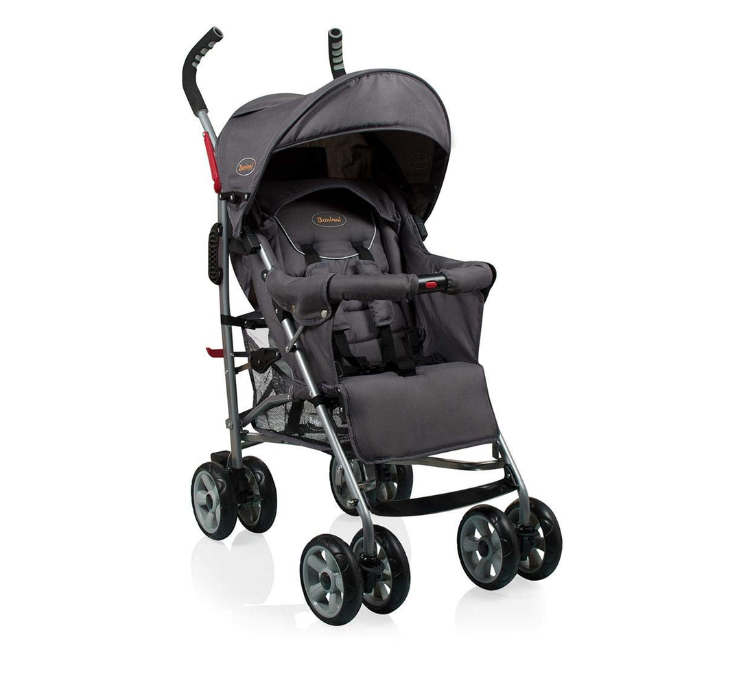 Baninni Kinderwagen Sportwagen Babywagen Kinderbuggy Jogger Luca Grau BNST015-GY