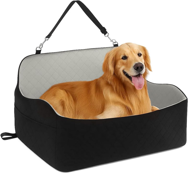 Hunde Autositz für grosse & mittelgrosse Hunde bis 25 kg | Autositze mit Dicker Polsterung, Sicherhe